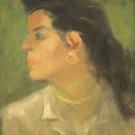 775 3307 Oljemålning 